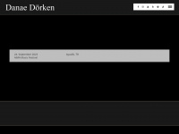 danae-doerken.com Webseite Vorschau