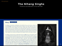 nihangsinghs.de Webseite Vorschau