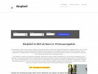 baerghaesli-fewo-ch.de Webseite Vorschau