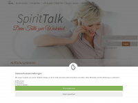 spirit-talk.de Webseite Vorschau