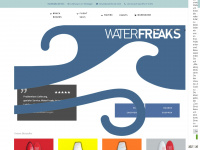 waterfreaks.de Webseite Vorschau