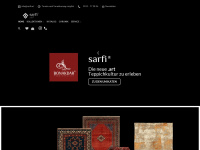 sarfi.art Webseite Vorschau