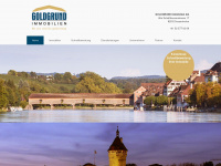 goldgrund-immobilien.ch Webseite Vorschau