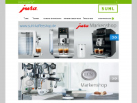 suhl-kaffeeshop.de Webseite Vorschau
