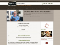 kaffee-erlebnis.com Webseite Vorschau