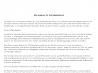 offenerbrief.ch Webseite Vorschau
