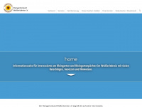 kleingartenbund-weisseritzkreis.de Webseite Vorschau