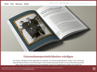 arsbiographica.ch Webseite Vorschau