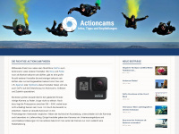 actioncam-test.org Webseite Vorschau