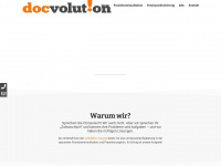 docvolution.de Webseite Vorschau