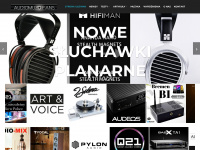 audiomuzofans.pl Webseite Vorschau