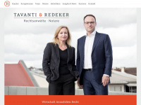 tavanti-redeker.com Webseite Vorschau