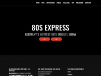 80s-express.de Webseite Vorschau