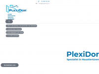 plexidor.de Webseite Vorschau