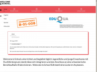 welcometoschool.ch Webseite Vorschau