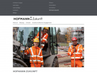 hofmannzukunft.ch Webseite Vorschau