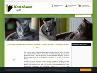 kratzbaum-welt.de Webseite Vorschau