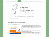 dr-peter-müller.de Webseite Vorschau