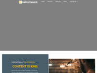 contentmaker.at Webseite Vorschau