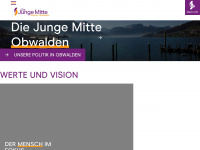 diejungemitte-ow.ch Webseite Vorschau