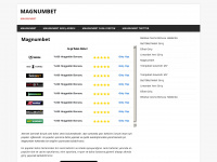 magnumbetguncelgiris.com Webseite Vorschau