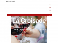 la-croisade.de Webseite Vorschau