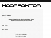 friseur-haarfaktor.de Webseite Vorschau