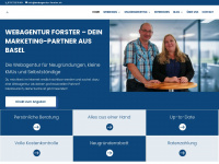 webagentur-forster.ch Webseite Vorschau