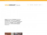 neusser-goldankauf.com Webseite Vorschau