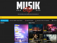 musikclip.ch Webseite Vorschau