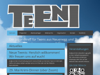 teeni.ch Webseite Vorschau