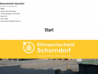 klimaentscheid-schorndorf.de Webseite Vorschau