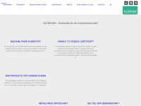alfapura.ch Webseite Vorschau