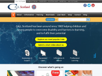 callscotland.org.uk Webseite Vorschau