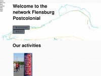 flensburg-postkolonial.de Webseite Vorschau