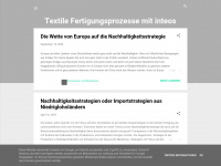 textilefertigung.blogspot.com Webseite Vorschau