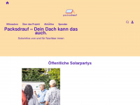 packsdrauf.de Webseite Vorschau