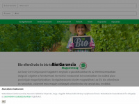 bio-garancia.hu Webseite Vorschau