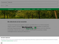 bio-garancia.hu Webseite Vorschau