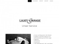 lauetgarage.ch Webseite Vorschau
