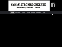 smh-stromaggregate.de Webseite Vorschau