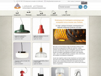 luminaire-koterama.com Webseite Vorschau