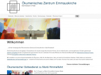 emmauskirche-bad-griesbach.de Webseite Vorschau