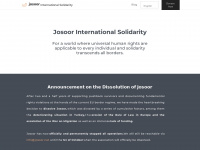 josoor.net Webseite Vorschau