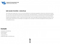 kreativagentur-brandenburg.eu Webseite Vorschau
