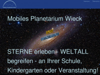 mobiles-planetarium-wieck.de Webseite Vorschau