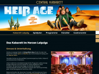 central-kabarett.de Webseite Vorschau