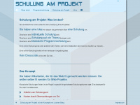 schulung-am-projekt.de Webseite Vorschau