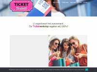 ticketfestival.nl Webseite Vorschau