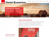 daniel-bussenius.de Webseite Vorschau
